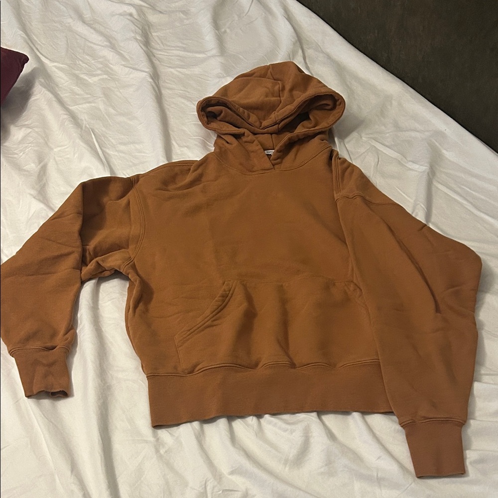 Revolve WeWoreWhat Warm Tan Hoodie